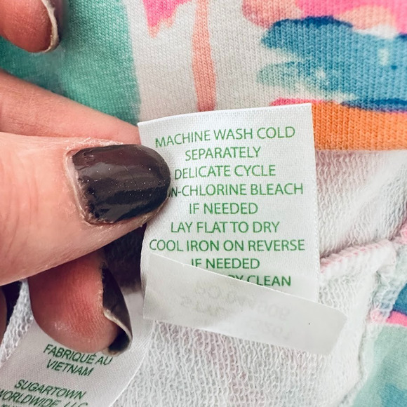 Lilly Pulitzer Out To Sea Skipper Popover Half Zip Sailboat Sweatshirt Small - Picture 11 of 12